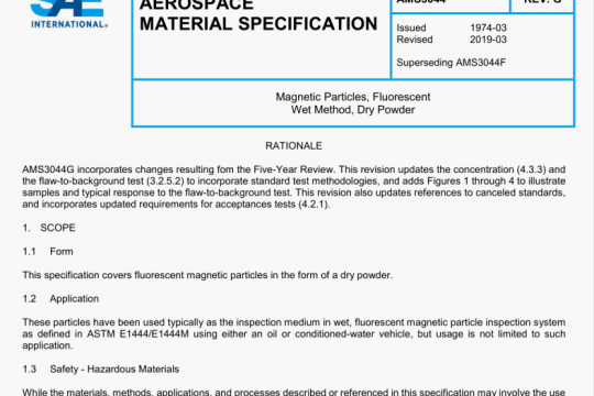 SAE AMS 3044G:2019 pdf free