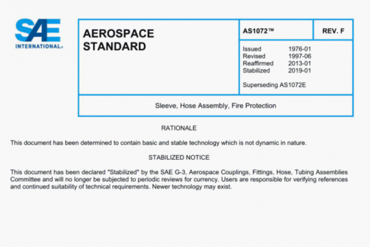 SAE AS 1072F:2019 pdf free