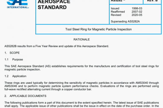 SAE AS 5282B:2020 pdf free