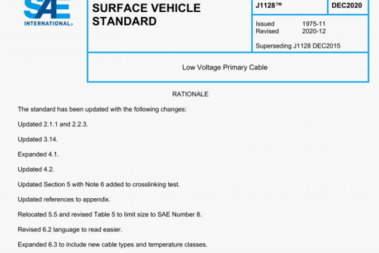 SAE J1128:2020 pdf free