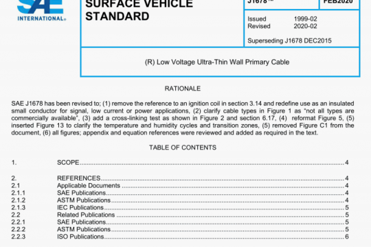 SAE J1678:2020 pdf free