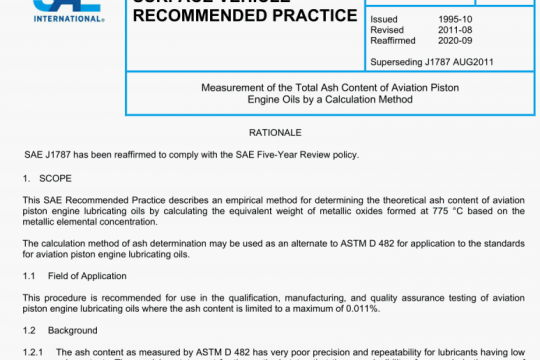 SAE J1787:2020 pdf free