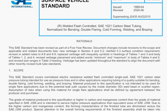 SAE J2435:2020 pdf free