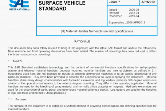 SAE J2506:2019 pdf free