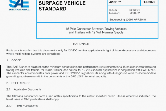 SAE J2691:2020 pdf free