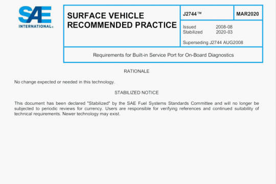 SAE J2744:2020 pdf free