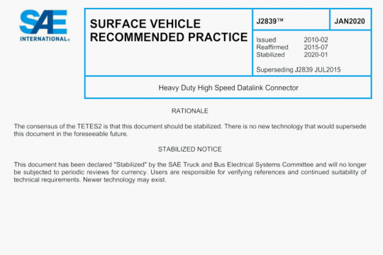 SAE J2839:2020 pdf free