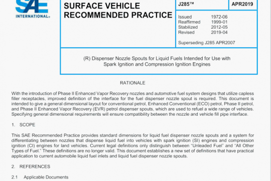 SAE J285:2019 pdf free