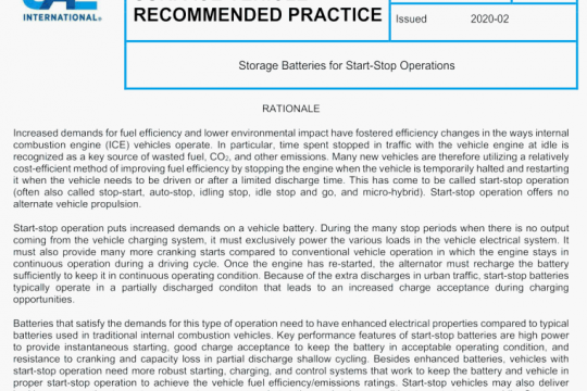 SAE J3012:2020 pdf free