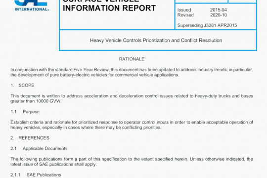SAE J3081:2020 pdf free