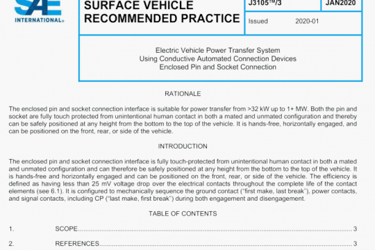 SAE J3105-3:2020 pdf free