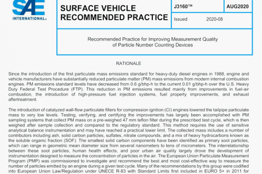 SAE J3160:2020 pdf free