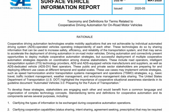 SAE J3216:2020 pdf free