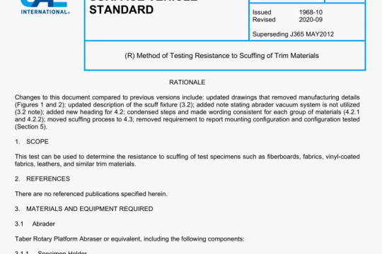 SAE J365:2020 pdf free