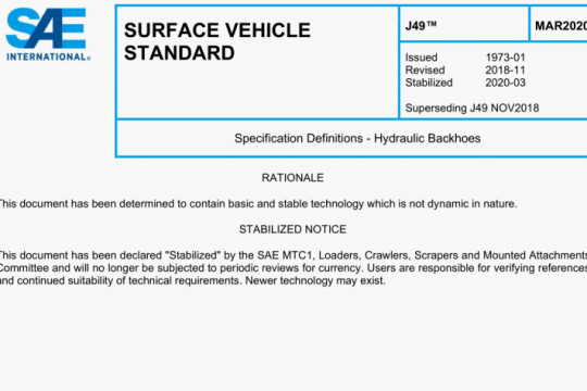 SAE J49:2020 pdf free