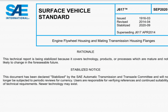 SAE J617:2020 pdf free