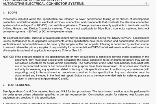 SAE USCAR 2:2020 pdf free