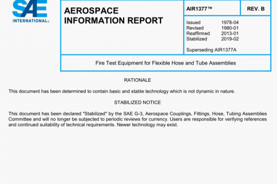 SAE AIR 1377B:2019 pdf free