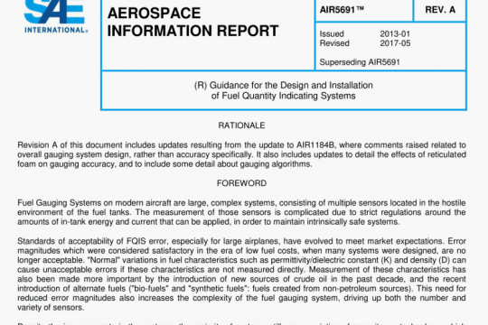 SAE AIR 5691A:2017 pdf free