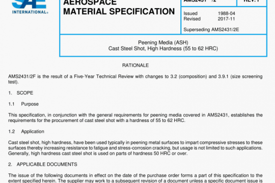 SAE AMS 24312F:2017 pdf free