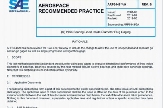 SAE ARP 5448-9B:2019 pdf free