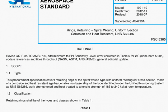 SAE AS 4299B:2018 pdf free