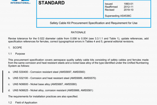 SAE AS 4536D:2019 pdf free