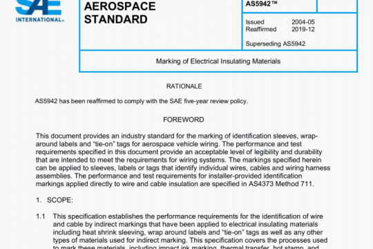 SAE AS 5942:2019 pdf free