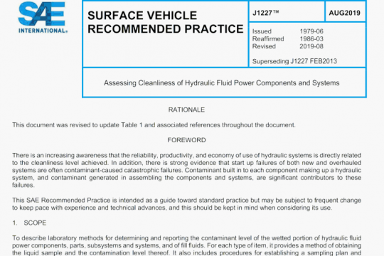 SAE J1227:2019 pdf free