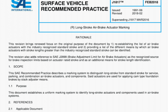 SAE J1817:2018 pdf free