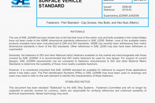 SAE J2295M:2019 pdf free