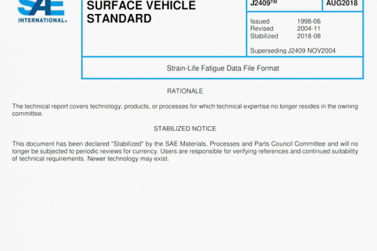 SAE J2409:2018 pdf free