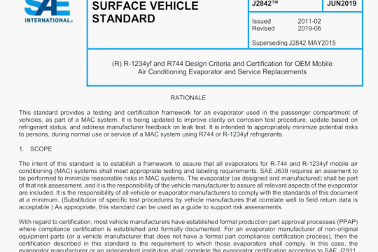 SAE J2842:2019 pdf free