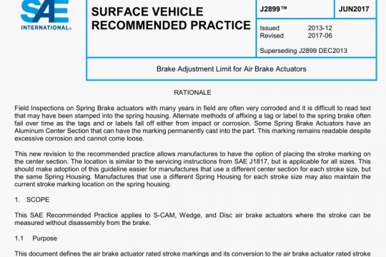 SAE J2899:2017 pdf free