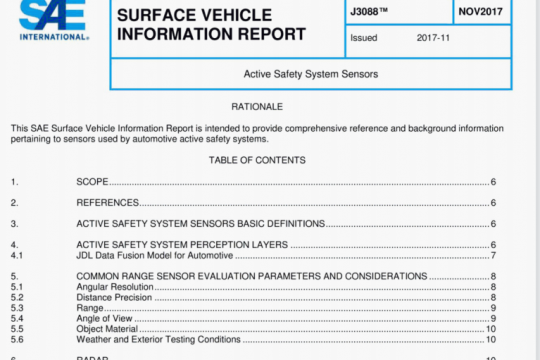 SAE J3088:2017 pdf free