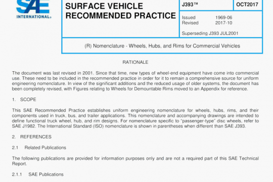 SAE J393:2017 pdf free