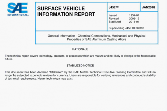 SAE J452:2018 pdf free